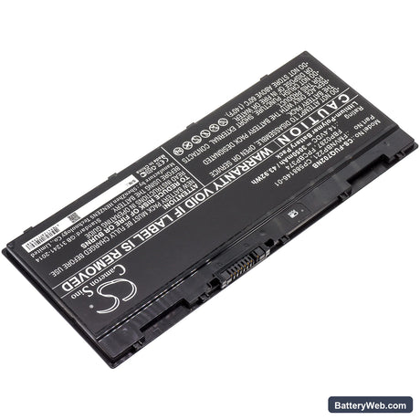 Fujitsu LifeBook Q702 Replacement Battery, 14.4V, 3050mAh, Li-Polymer 2