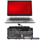 Fujitsu Stylistic Q737 Replacement Battery, 10.8V, 4200mAh, Li-Polymer 5