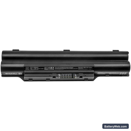 Fujitsu AH58/CM Replacement Battery, 11.1V, 4400mAh, Li-ion 3
