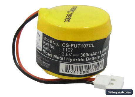Funai SCT1000 Replacement Battery, 3.6V, 300mAh, Ni-MH 5