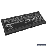 Fujitsu LIFEBOOK U7311 Replacement Battery, 14.4V, 4150mAh, Li-Polymer 2