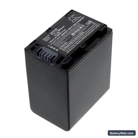 Sony DCR-SR60 Replacement Battery, 7.4V, 2850mAh, Li-ion 1