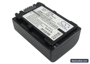 Sony HDR-TG1 Replacement Battery, 7.4V, 600mAh, Li-ion 1
