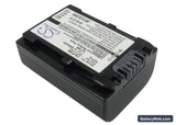 Sony HDR-TG1 Replacement Battery, 7.4V, 600mAh, Li-ion 2