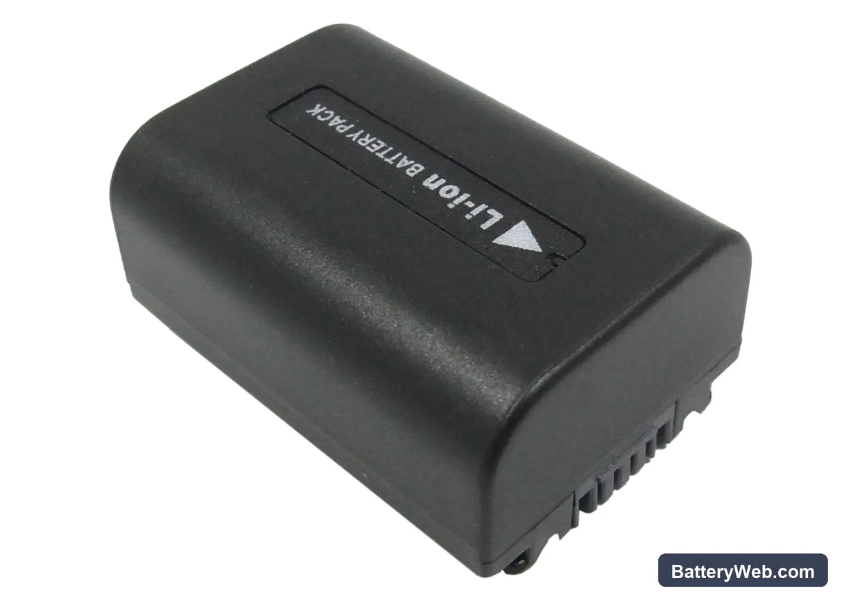 Sony HDR-TG1 Replacement Battery, 7.4V, 600mAh, Li-ion 3