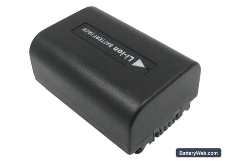 Sony HDR-TG1 Replacement Battery, 7.4V, 600mAh, Li-ion 3