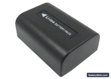 Sony HDR-TG1 Replacement Battery, 7.4V, 600mAh, Li-ion 4