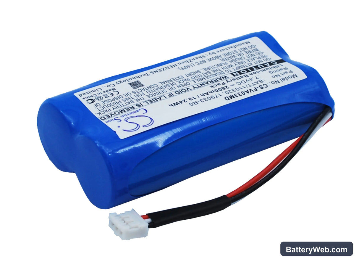 Fresenius Infusionspump Volumat Agilia Replacement Battery, 7.4V, 2600mAh, Li-ion 3