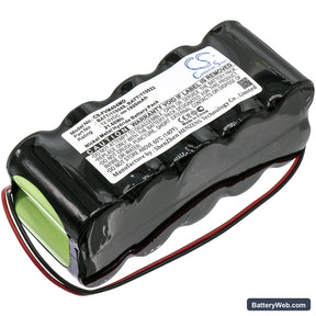 Fresenius MCM 404 Replacement Battery, 12V, 1800mAh, Ni-MH 1