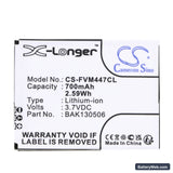 FRITZ!Fon M2 Replacement Battery, 3.7V, 700mAh, Li-ion 3