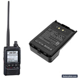 Yaesu FT-3D Replacement Battery, 7.4V, 3300mAh, Li-ion 6