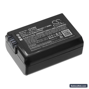 Sony NEX-5 Replacement Battery, 7.4V, 1080mAh, Li-ion 1