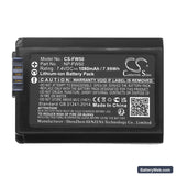 Sony NEX-5 Replacement Battery, 7.4V, 1080mAh, Li-ion 3