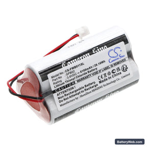 Fluidwell F010 displays Replacement Battery, 3.6V, 8100mAh, Li-SOCl2 1
