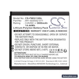 JexStream RG1100 Replacement Battery, 3.8V, 3800mAh, Li-Polymer 5