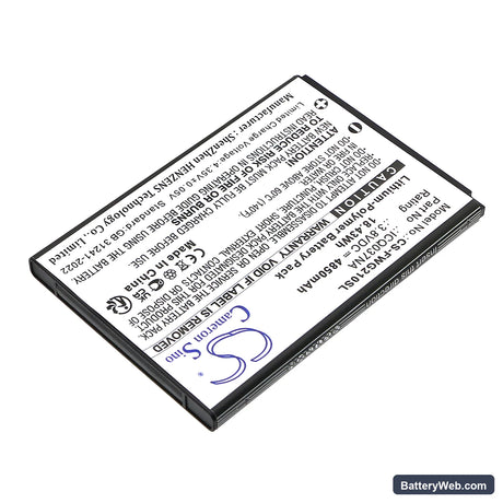 Franklin A50 Replacement Battery, 3.8V, 4850mAh, Li-Polymer 2