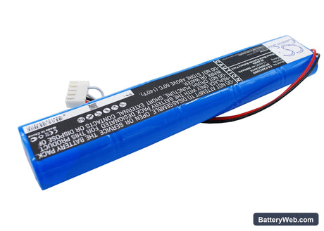 Fukuda FCB-220IU Replacement Battery, 12V, 3000mAh, Ni-MH 3