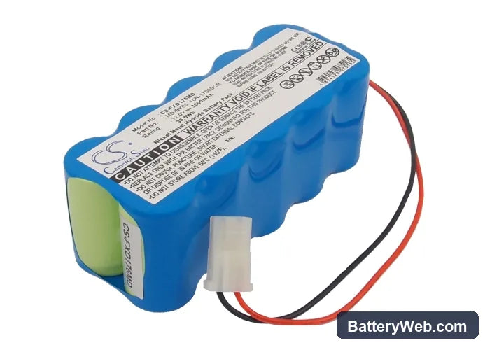 Fukuda FC-1760 Replacement Battery, 12V, 3000mAh, Ni-MH 1