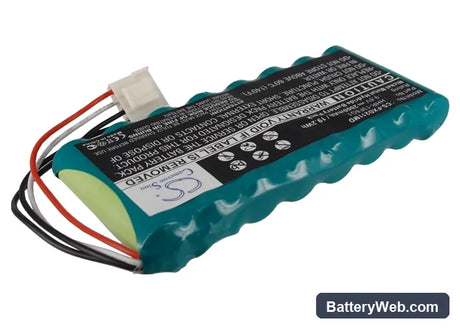 Fukuda FX-2111 Replacement Battery, 9.6V, 2000mAh, Ni-MH 2