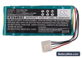 Fukuda FX-2111 Replacement Battery, 9.6V, 2000mAh, Ni-MH 6