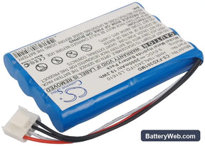 Fukuda FX-3010 Replacement Battery, 9.6V, 2000mAh, Ni-MH 1
