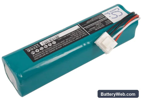 Fukuda Denshi FX-4010 ECG Replacement Battery, 9.6V, 3800mAh, Ni-MH 2