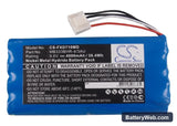 Fukuda FX-7102 Replacement Battery, 9.6V, 4000mAh, Ni-MH 6