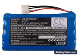 Fukuda FX-7302 Replacement Battery, 9.6V, 4000mAh, Ni-MH 6