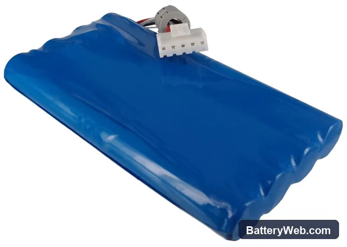 Fukuda FX-7402 Replacement Battery, 9.6V, 3800mAh, Ni-MH 3