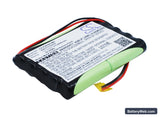 Fukuda Cardisuny ME501BX ECG Analyzer Replacement Battery, 12V, 2000mAh, Ni-MH 1