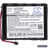 Fukuda Monitor DS5100 Replacement Battery, 12V, 3800mAh, Ni-MH 3