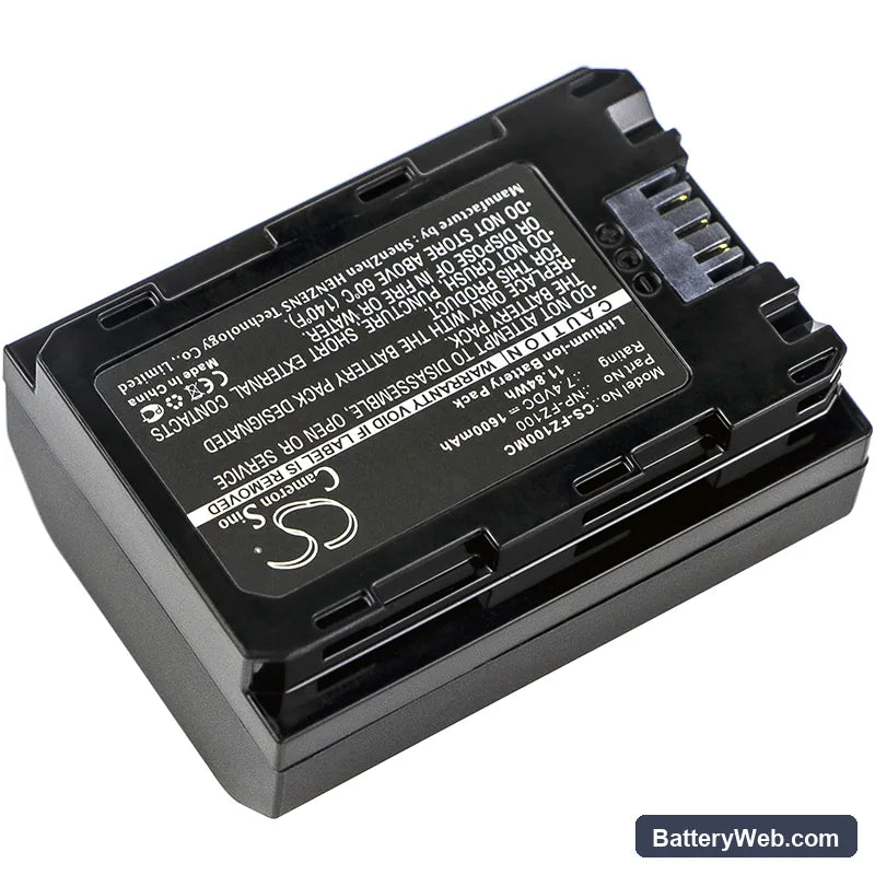 Sony A7 Mark 3 Replacement Battery, 7.4V, 1600mAh, Li-ion 2