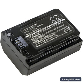 Sony A7 Mark 3 Replacement Battery, 7.5V, 2050mAh, Li-ion 1
