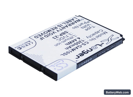 Asus M10 Replacement Battery, 3.7V, 1200mAh, Li-ion 2