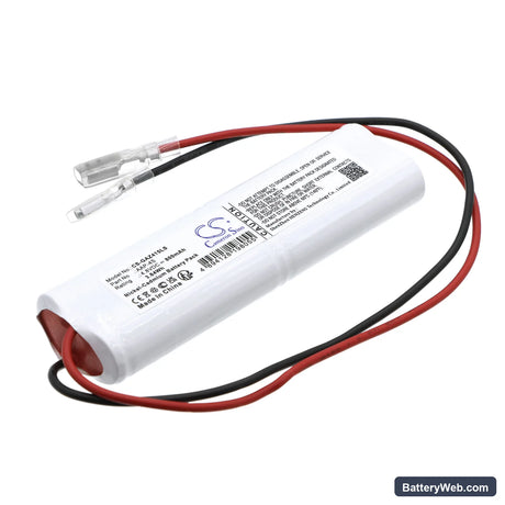 GAZ 5161000415 Replacement Battery, 4.8V, 800mAh, Ni-CD 1