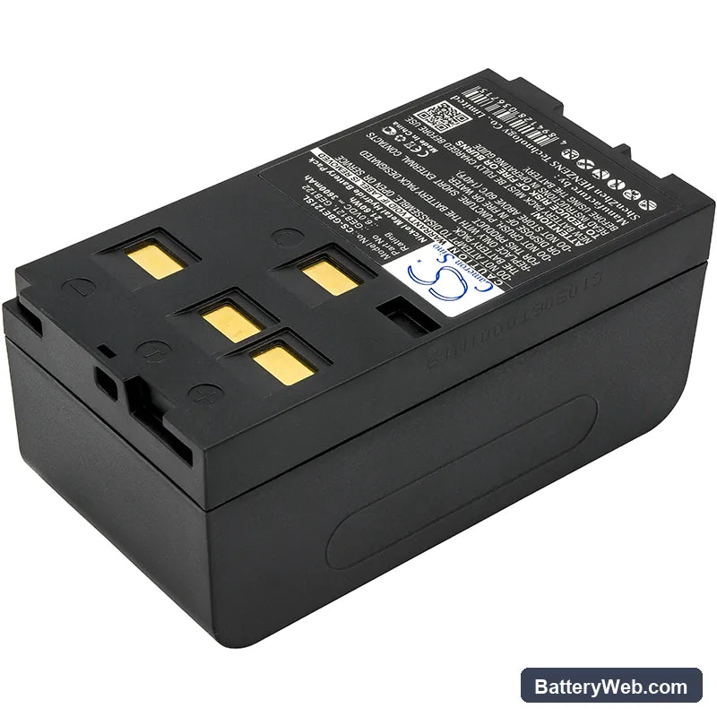 GeoMax ZTS 602LR Replacement Battery, 6V, 3600mAh, Ni-MH 2