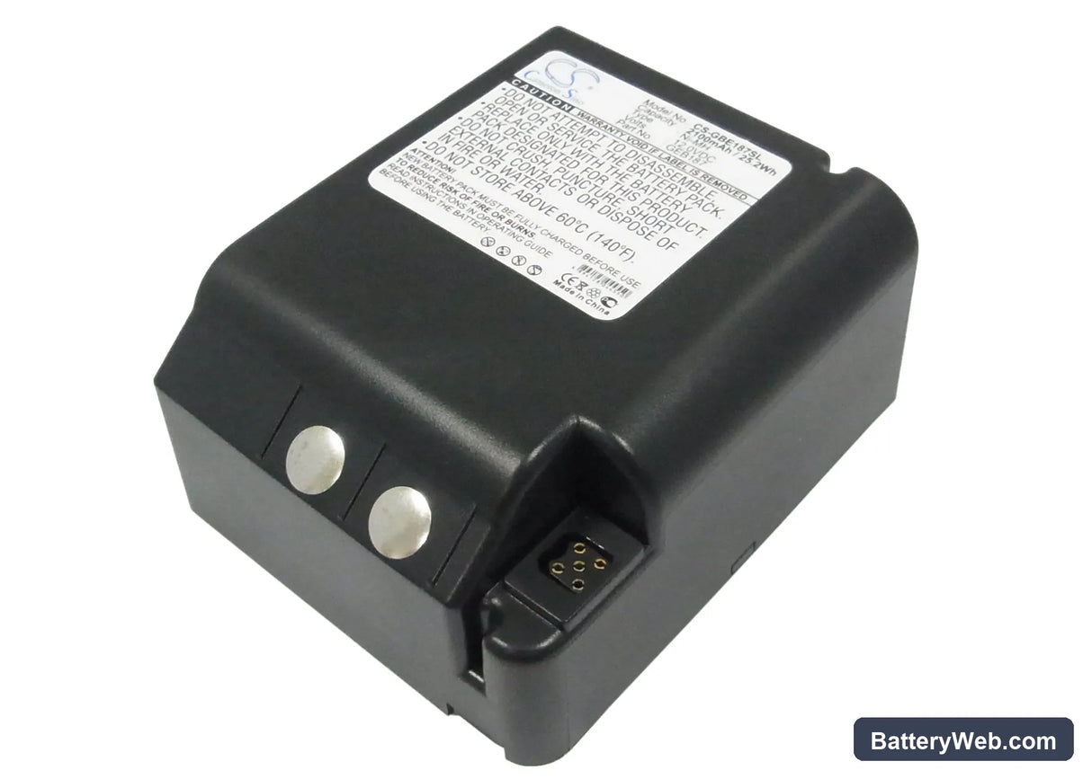 Leica TCA1100 Replacement Battery, 12V, 2100mAh, Ni-MH 1