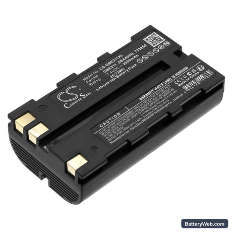 GeoMax ZT80+ Replacement Battery, 7.4V, 2800mAh, Li-ion 1