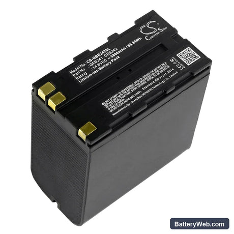 Leica TS30 Total Station Replacement Battery, 14.8V, 5800mAh, Li-ion 1
