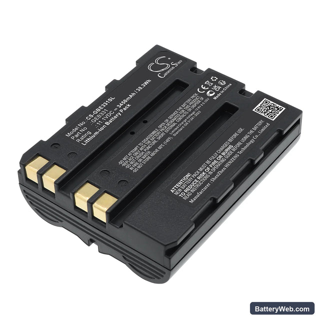 Leica CS20 Replacement Battery, 11.1V, 3450mAh, Li-ion 1