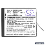 GoPro Hero 13 Replacement Battery, 3.89V, 1950mAh, Li-ion 5