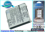 Panasonic GD70 Replacement Battery, 3.7V, 800mAh, Li-ion 1