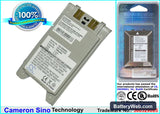 Panasonic GD92 Replacement Battery, 3.7V, 700mAh, Li-ion 1