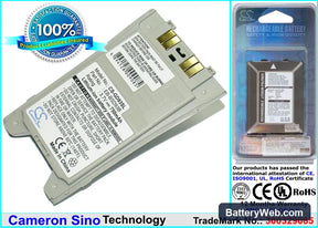 Panasonic GD93 Replacement Battery, 3.7V, 750mAh, Li-ion 1