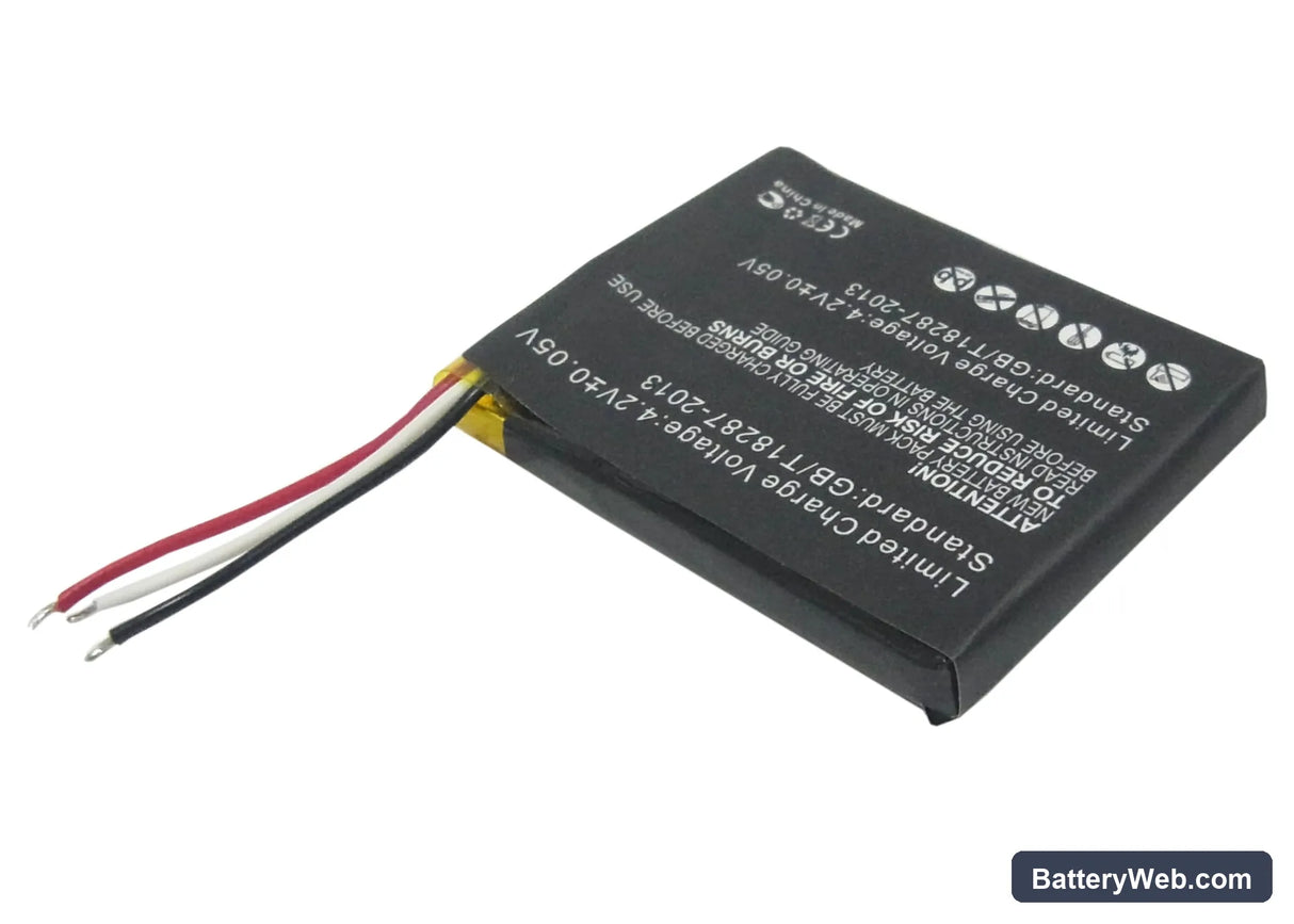 GoPro Wi-Fi Remote Replacement Battery, 3.7V, 350mAh, Li-Polymer 3