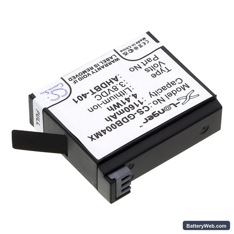 GoPro Hero 4 Replacement Battery, 3.8V, 1160mAh, Li-ion 2