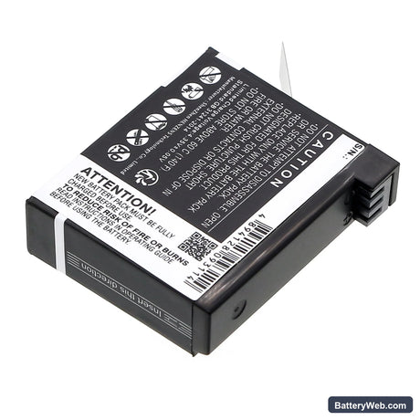 GoPro Hero 4 Replacement Battery, 3.8V, 1160mAh, Li-ion 3