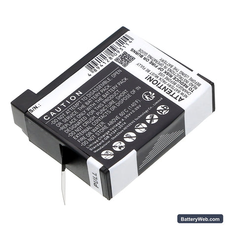 GoPro Hero 4 Replacement Battery, 3.8V, 1160mAh, Li-ion 4