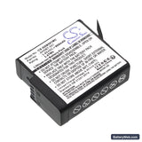 GoPro Hero 5 Replacement Battery, 3.85V, 900mAh, Li-ion 1