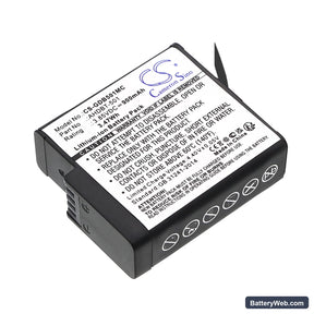 GoPro Hero 5 Replacement Battery, 3.85V, 900mAh, Li-ion 1
